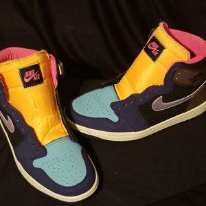 Nike Air Jordan 1 Retro High OG Tokyo Bio Hack 555088-201 Men's Shoes Size 9.5